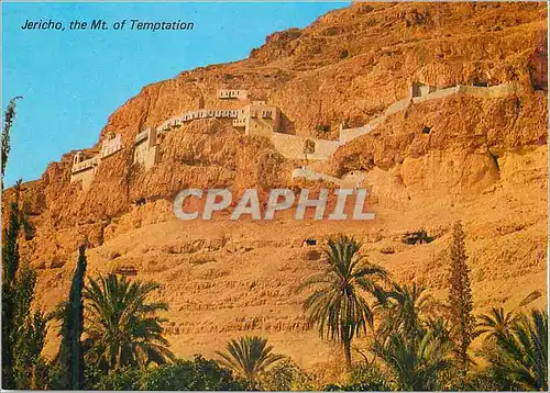 Cartes postales moderne Jericho Vue Vers le Mont de Tentation