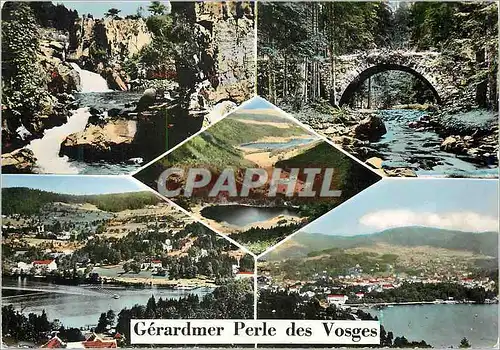 Cartes postales Gerardmer 47 cascade saut des cuves pont des fees vallee des lacs