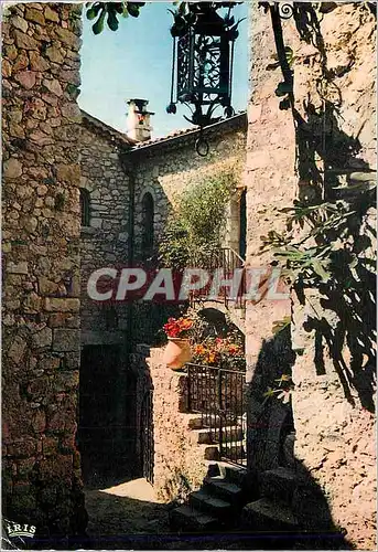 Ansichtskarte AK Reflets de la cote d azur 06 059 74 eze village(a m) rue typique d un vieux village provenca