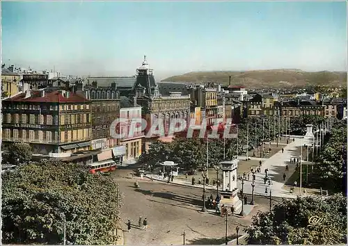 Cartes postales Clermont ferrand 1837 place de jaude