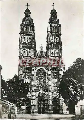 Cartes postales moderne Tours 9 la cathedrale st gatien (xii et xvi siecle)