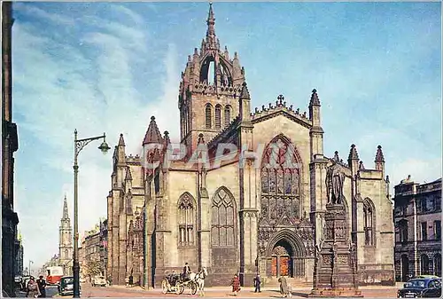 Moderne Karte St giles cathedral edinburgh