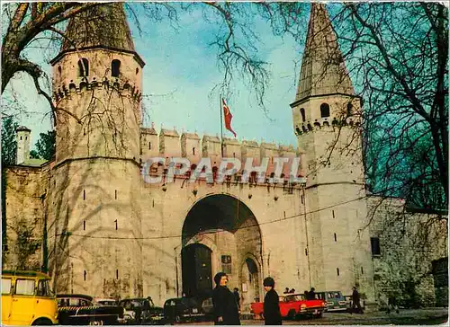 Moderne Karte Istanbul turkiye 34 29 topkapi sarayi giris kapis