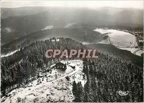 Cartes postales moderne Le dondon sous la neige (bas rhin) alt 1008 m le musee 11421 a vue aerienne