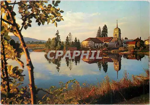 Cartes postales moderne La de l abbaye en automne