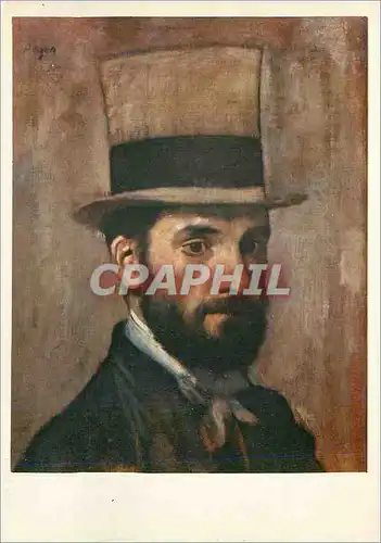 Moderne Karte Les chefs d oeuvre du musee de bayonne edgar degas (1834 1917 ) portrait de bonnat