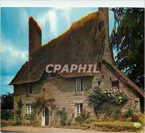 Cartes postales moderne Chaumiere normande 64