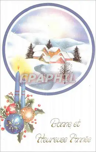 Cartes postales moderne Bonne et heureuse annee
