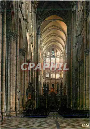 Moderne Karte Amiens(somme) 80 021 128 l interieur de la cathedrale