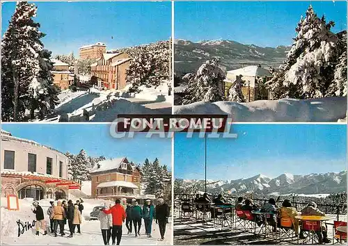 Cartes postales moderne Lumiere et couleurs du roussillon 100l(pyrenees orientale) font romeu(alt 1800 m) Cite preolympi