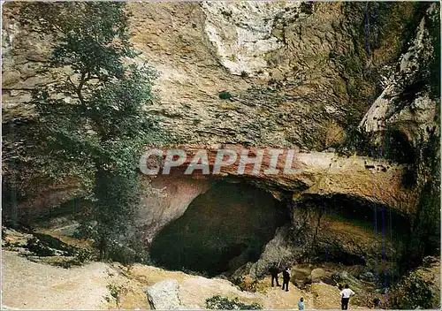 Cartes postales moderne Les belles images de provence 4096 fontaine de vaucluse la source en basse eau