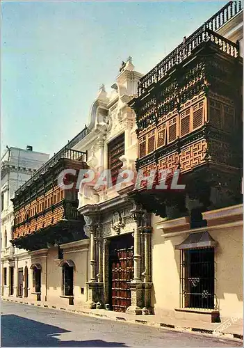 Cartes postales moderne C 1008 lima peru palacio torre tagle