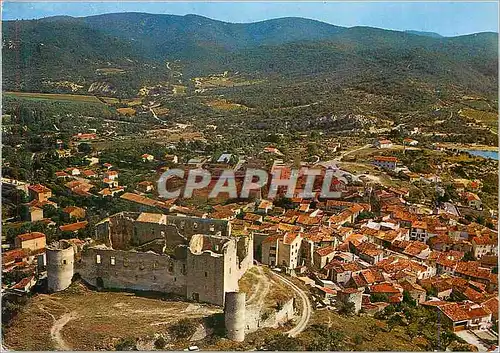 Moderne Karte Greoux les bains 04 alt 400m le chateau des templiers