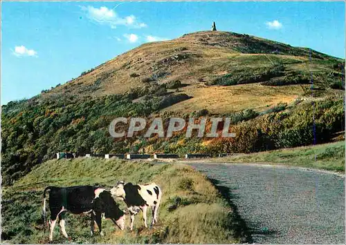 Moderne Karte Als 732 c les hautes vosges le grand ballon(alt 1424 m) au sommet le monument des chasseurs Vach