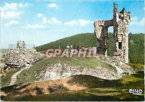 Cartes postales moderne Allegre 43(haute loire) alt 1093 m 13441 la potence la table d orientation et la mont bar