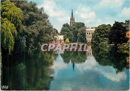 Cartes postales moderne Bruges lac d amour