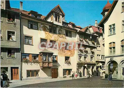 Cartes postales moderne St gallen haus zum greif