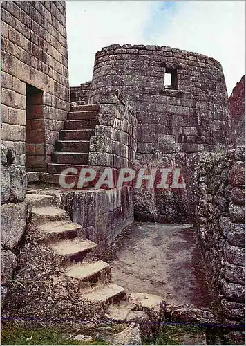 Cartes postales moderne Machu picchu 542 detail de una de las partes mas interesantes de las ruinas