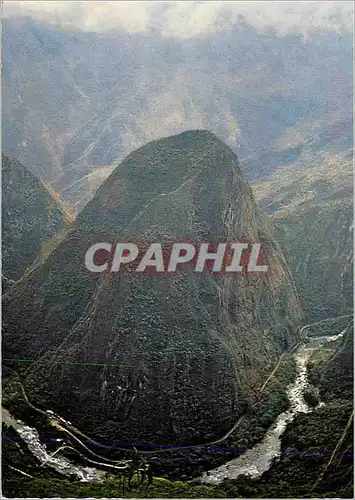 Cartes postales moderne Machu picchu 589 canon del urubamba