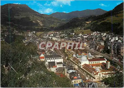 Moderne Karte La bourboule 24 (puy de dome) vue d ensemble