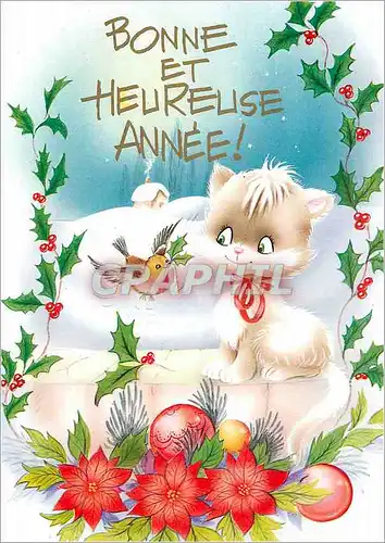 Cartes postales moderne Bonne et heureuse annee