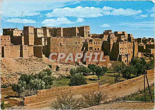 Moderne Karte Le maroc pittoresque casbah taourirt de ouarzazate