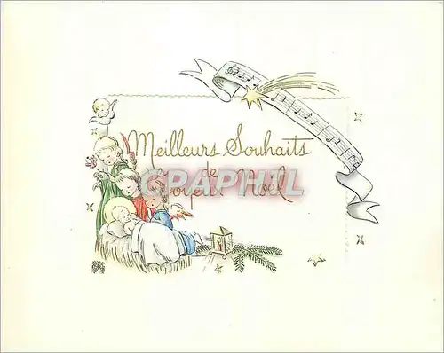 Cartes postales moderne Meilleurs souhaits de joyeux noel