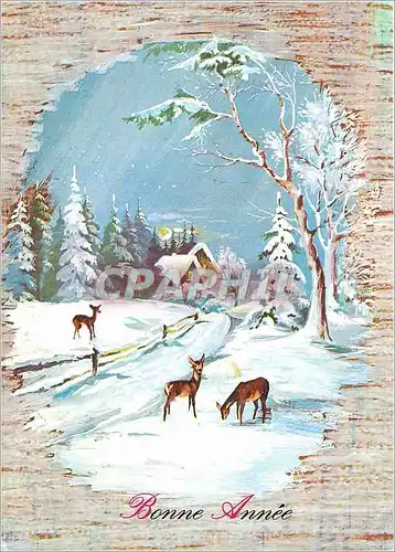 Cartes postales moderne Bonne annee