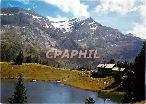 Cartes postales moderne Lac retaud alt 1700 m oldenhorn glacier du dard scex rouge tete ronde