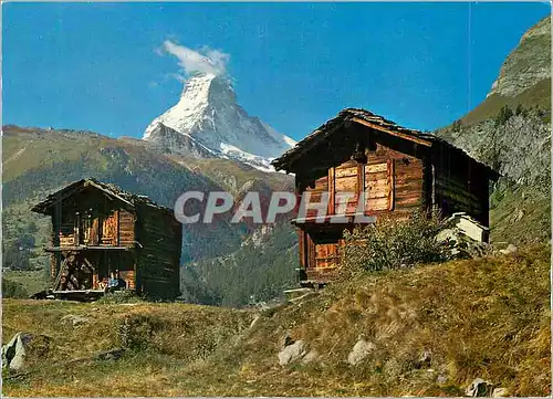 Cartes postales moderne Zermatt matterhorn(4476 m)