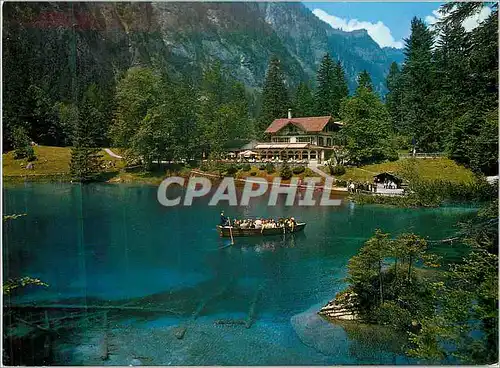 Cartes postales moderne Blausee 2 30963 lac bleu