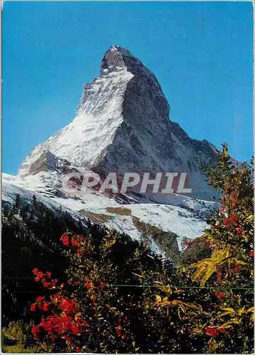 Cartes postales moderne Zermatt 2 48919 matterhorn mt cervin 4478 m