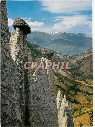 Cartes postales moderne Val d herens 14002 valais les pyramides d euseigne