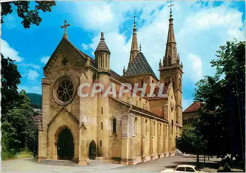 Cartes postales moderne Neuchatel la collegiale