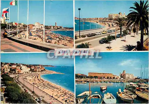 Cartes postales moderne 83 118 209 refflets de la cote d azur st raphael(var)