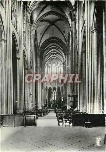 Cartes postales moderne Cathedrale 39 de clermont ferrand la nef