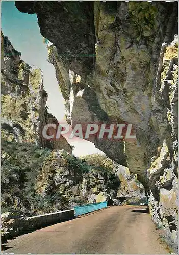 Cartes postales moderne Excursion des gorges loup 24 un passage dans les gorges