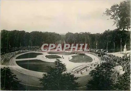 Cartes postales moderne Foret de compiegne (oise) vue generale de la clairiere de l armistice hommage au marechal foch
