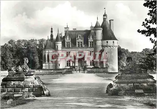 Moderne Karte 7306 chenonceaux (i et l) facade nord et tour des marques