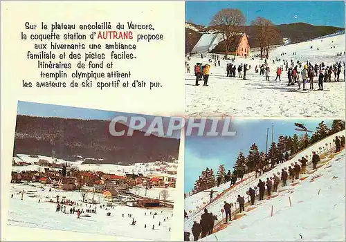 Cartes postales moderne Autrans (isere) 1132 alt 1050 m