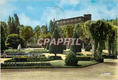 Cartes postales moderne 42 218 15 saint etienne (loire) les jardins du rond point