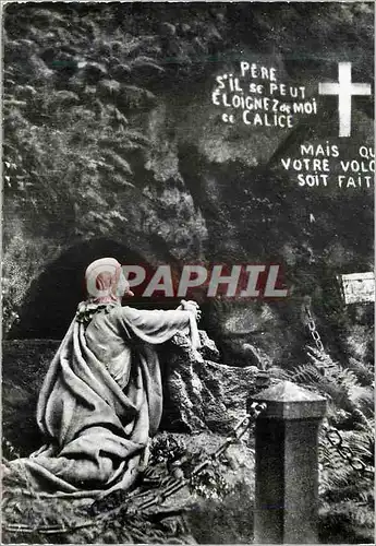 Cartes postales moderne Pelerinage de n d de l hermitage noiretable (loire) le christ a l agonie