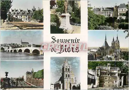 Cartes postales moderne Les merveilles du val de loire blois (loir et cher) n 61 le chateau aile louis xii
