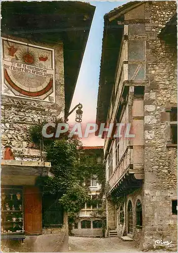 Cartes postales moderne Perouges (ain) cite medievale 87 cadran solaire maison madame de villeneuve