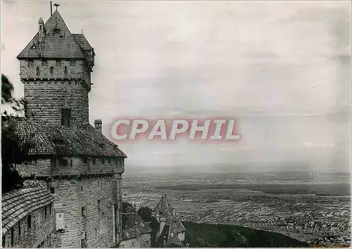 Moderne Karte Chateaux du haut koenigsbourg (b rh) (reconstitution 1900 1908) le donjon