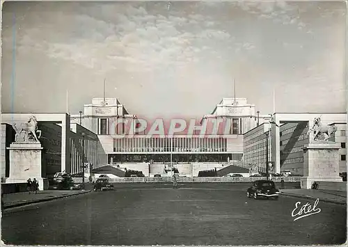 Cartes postales moderne Paris palais de l'ONU vu du pont d iena