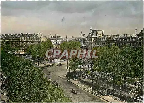 Cartes postales moderne Paris et ses merveilles 8209 la place de la republique (1854 1862)