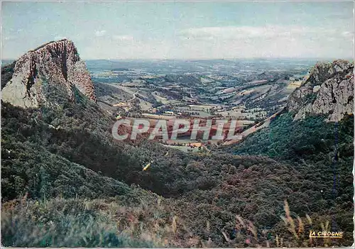 Cartes postales moderne Environs du mont dore (puy de dome) 6399607 rochers tuiliere et sanadoire