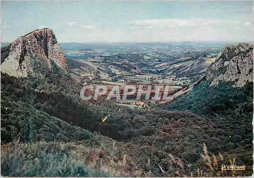 Cartes postales moderne Environs du mont dore (puy de dome)  rochers tuiliere et sanadoire