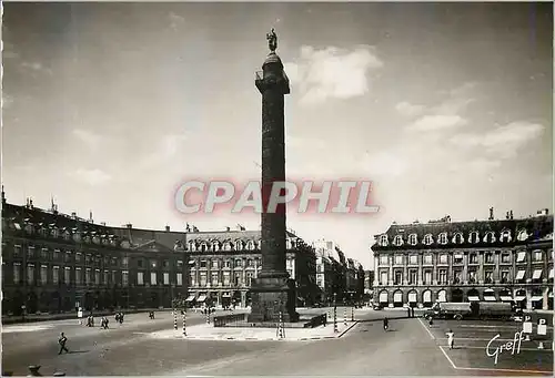 Moderne Karte 59 paris place et colonne vendome